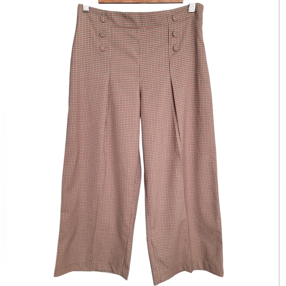 Riley & Rae Sydney Plaid Culottes - Picture 2 of 9